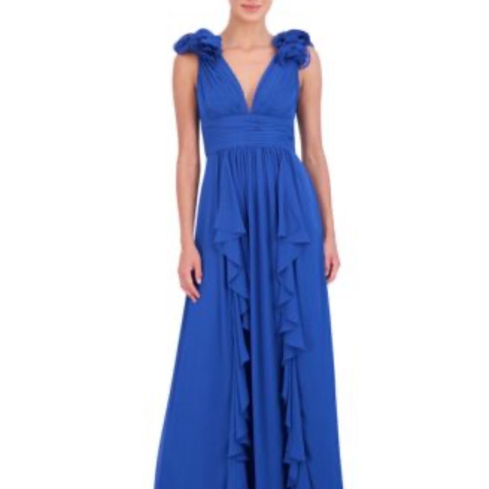 Eliza J Women's Ruffled Ruched Gown
V7 - Picture 2 of 6